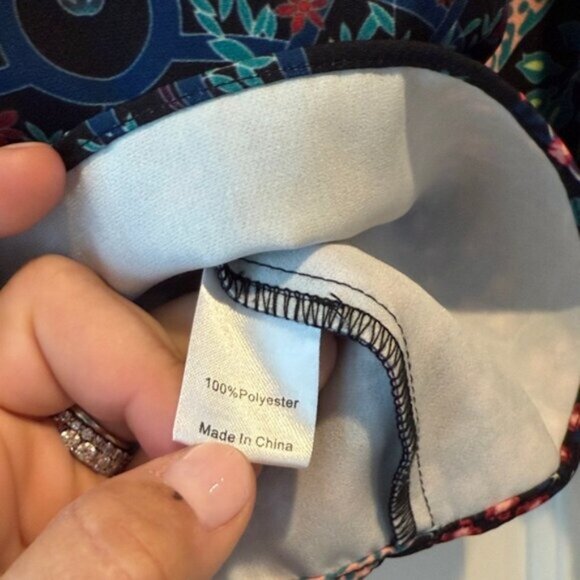 Tuckernuck Multicolor Floral Ruffle Blouse - Picture 3 of 3